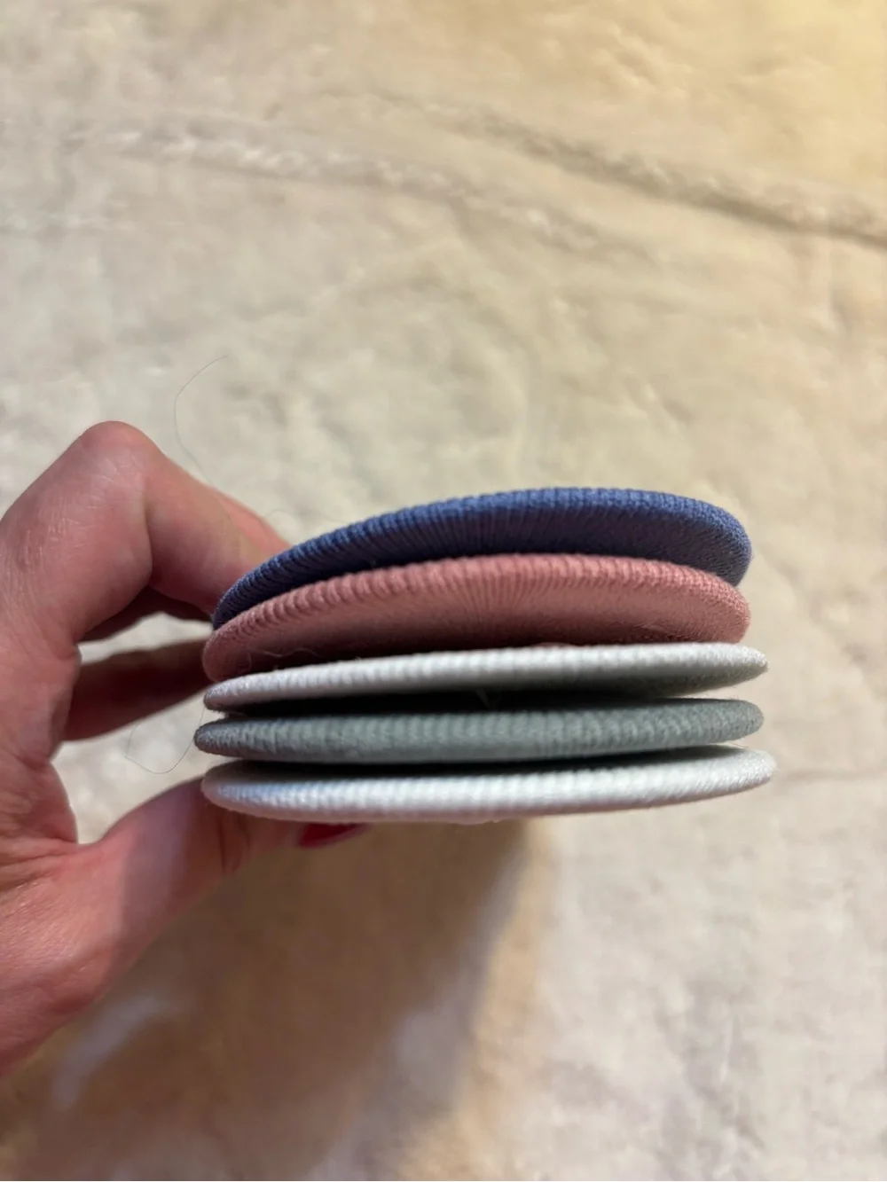 NEW 5 pairs GAP No-Show Liner Socks Women’s 4-10 Blue, Pink, White & Gray
